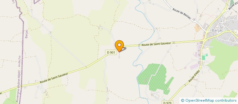 localisation de l'entreprise VINTALIE à BARJAC