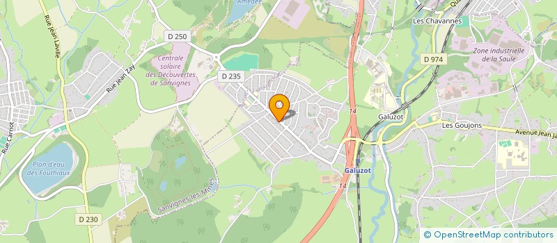 localisation de l'entreprise VINTER MARCHE  SAINT-VALLIER