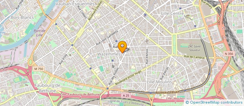 localisation de l'entreprise VINTESS INNOVATION ORGANISATION à LILLE