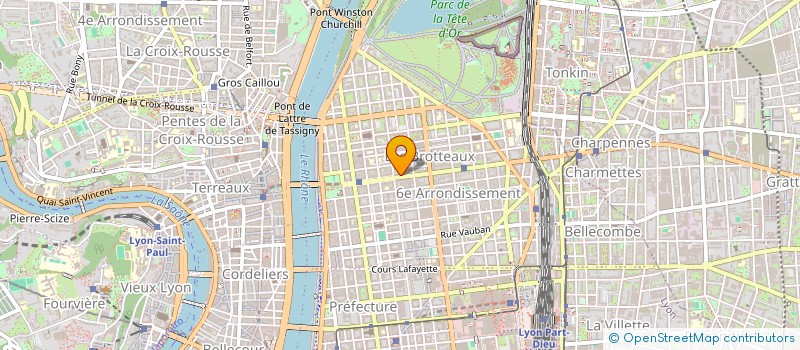 localisation de l'entreprise VINTESSENCE  LYON