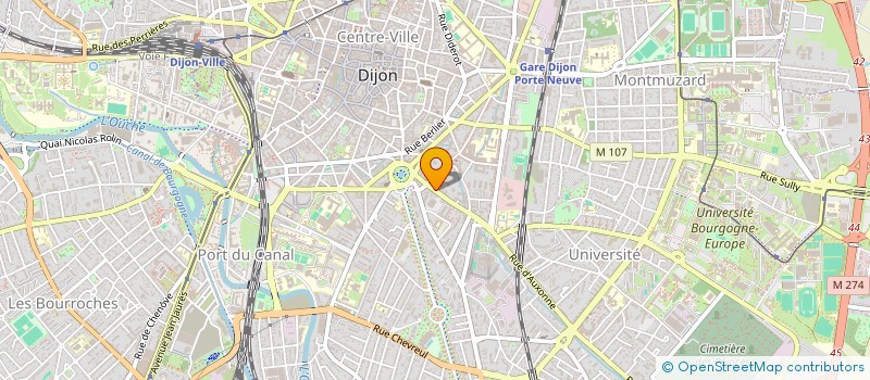 localisation de l'entreprise VINTOMOR à DIJON