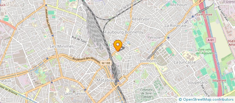 localisation de l'entreprise VINTROU ET COMPAGNIE à TOULOUSE