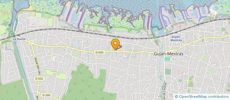 localisation de l'entreprise VINUM  GUJAN-MESTRAS