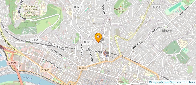 localisation de l'entreprise VINVOLT  ROUEN