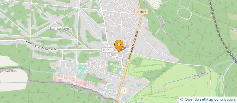 localisation de l'entreprise VINYLE ATTITUDE  LAMORLAYE