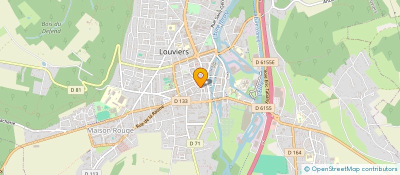localisation de l'entreprise VINYLE & CO à LOUVIERS