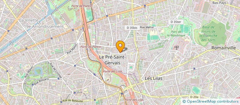 localisation de l'entreprise VINYLRECORDS AND DESIGN à LE PRE-SAINT-GERVAIS