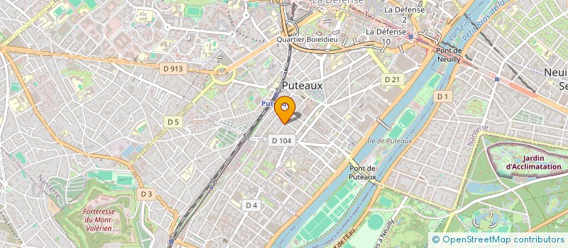 localisation de l'entreprise VINYMATIC  PUTEAUX