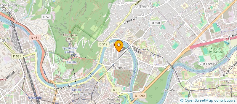 localisation de l'entreprise VINZEN à GRENOBLE