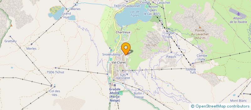 localisation de l'entreprise VINZOU  TIGNES