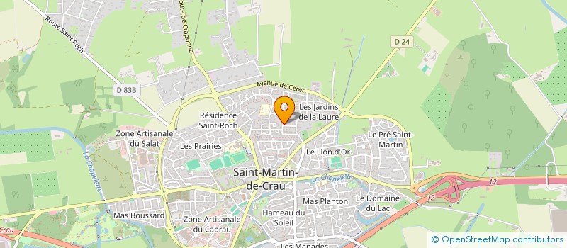 localisation de l'entreprise VIOLA à SAINT-MARTIN-DE-CRAU
