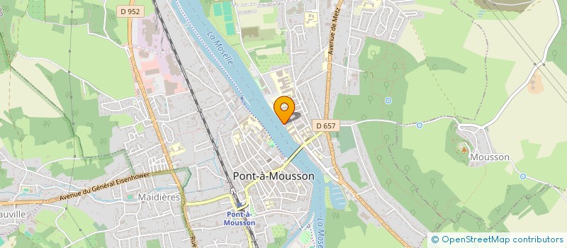 localisation de l'entreprise VIOLA  PONT-A-MOUSSON