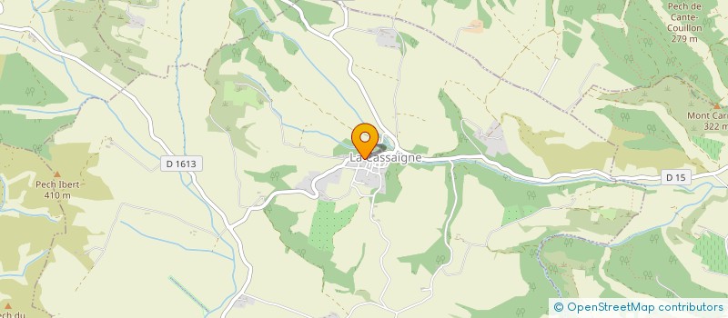 localisation de l'entreprise VIOLA FRERES ET FILS  LA CASSAIGNE