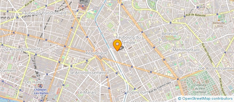 localisation de l'entreprise VIOLAINE CHERRIER EURL  PARIS
