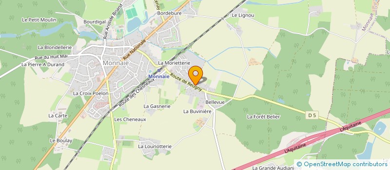 localisation de l'entreprise VIOLAINE DISTRIBUTION INTERNATIONAL  PARCAY-MESLAY