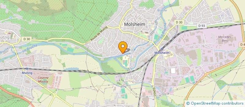 localisation de l'entreprise VIOLECK  MOLSHEIM