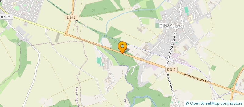 localisation de l'entreprise VIOLET  GRISY-SUISNES