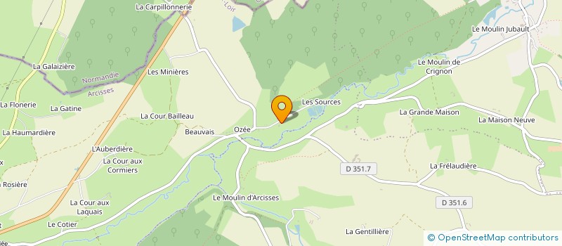localisation de l'entreprise VIOLET RICHARD PERE ET FILS à ARCISSES