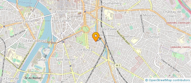 localisation de l'entreprise VIOLETTE à TOULOUSE