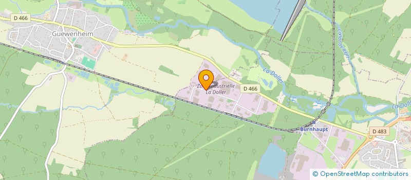 localisation de l'entreprise VIOLETTE  BURNHAUPT-LE-HAUT