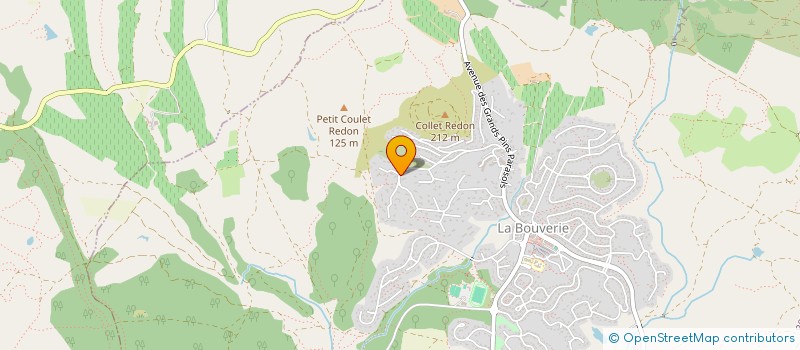 localisation de l'entreprise VIOLETTE  ROQUEBRUNE-SUR-ARGENS