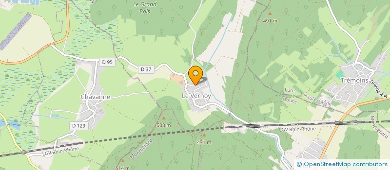 localisation de l'entreprise VIOLETTE  LE VERNOY