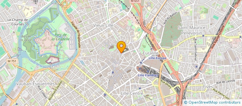 localisation de l'entreprise VIOLETTE & CO  LILLE