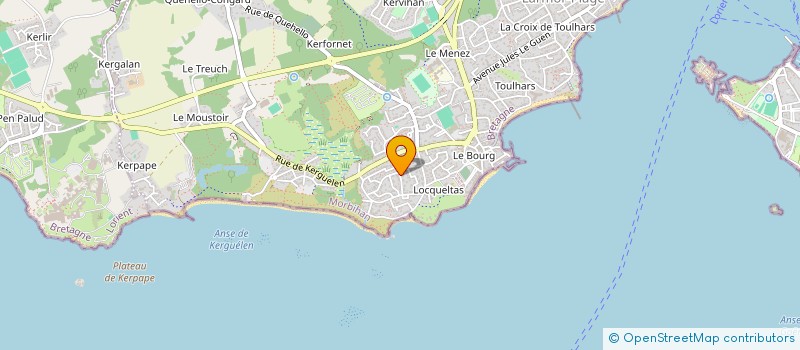 localisation de l'entreprise VIOLETTE DE MAUDUIT  LARMOR-PLAGE