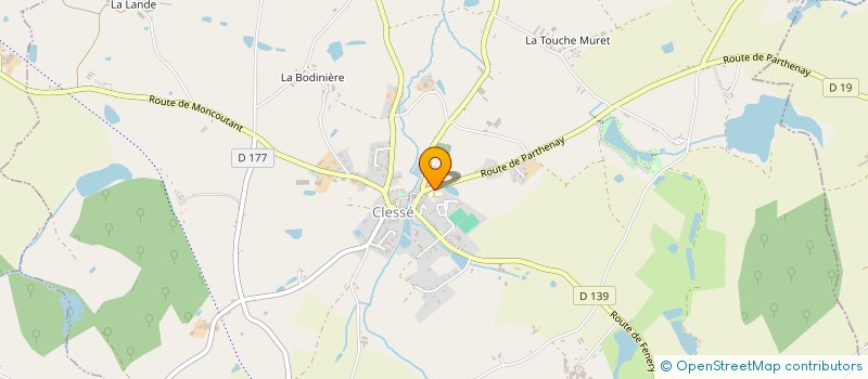 localisation de l'entreprise VIOLETTE ET CAPUCINE  CLESSE