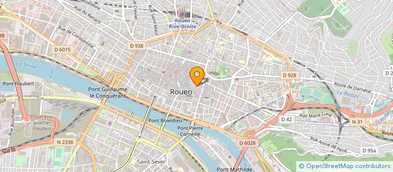 localisation de l'entreprise VIOLETTE ET CLEMENTINE à ROUEN