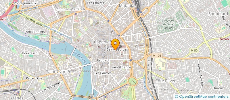 localisation de l'entreprise VIOLETTE ET GASTON à TOULOUSE