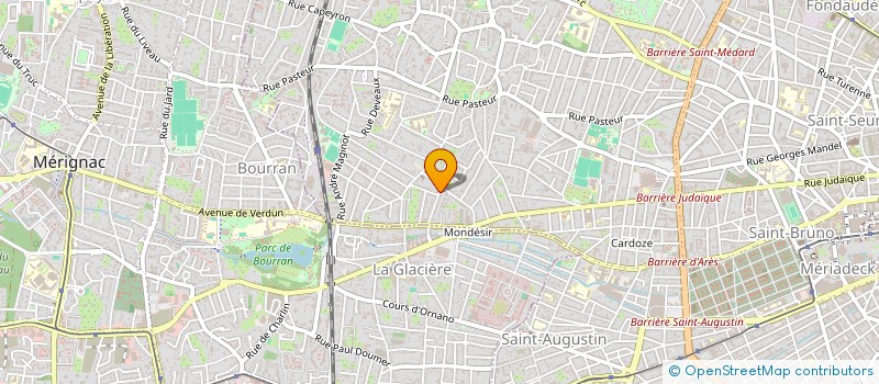 localisation de l'entreprise VIOLETTE MAGENTA à BORDEAUX