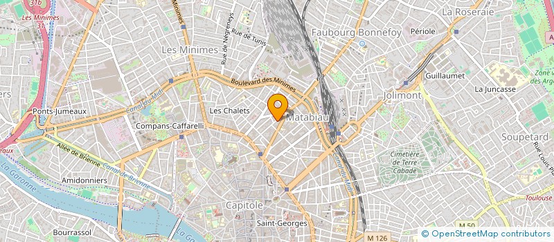 localisation de l'entreprise VIOLETTE PATRIMOINE à TOULOUSE