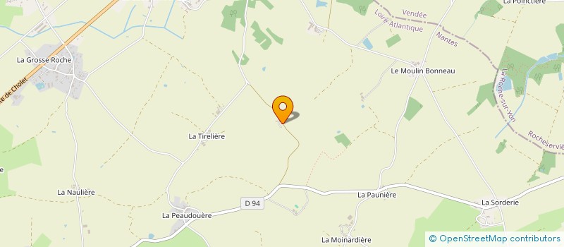 localisation de l'entreprise VIOLIERE AU GIRARD  TOUVOIS