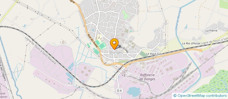 localisation de l'entreprise VIOLIN  DONGES