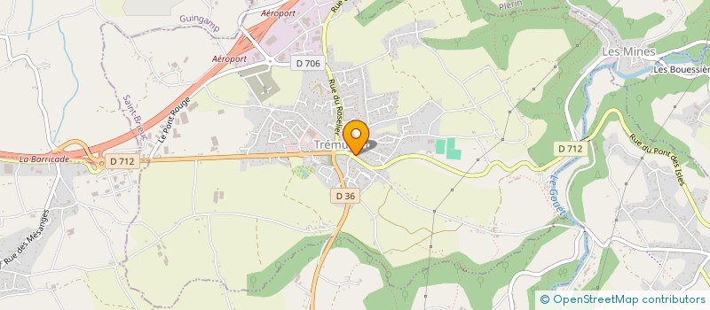 localisation de l'entreprise VIOLINE  TREMUSON