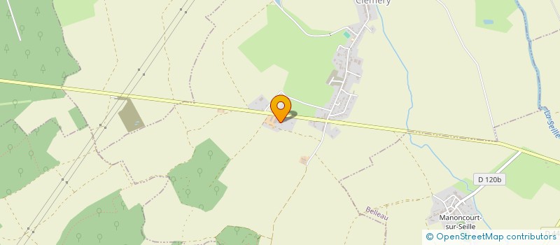 localisation de l'entreprise VIOLINE  CLEMERY