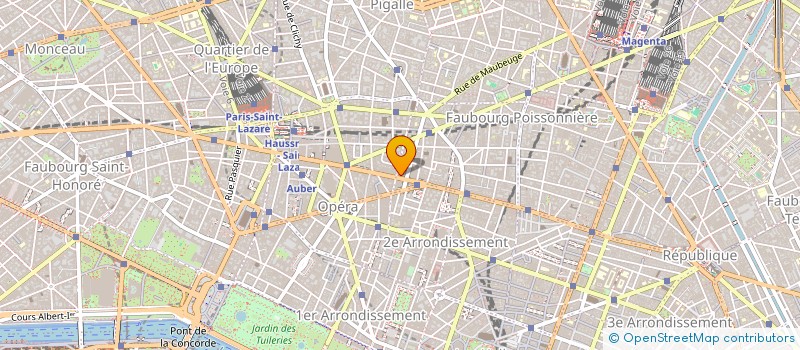 localisation de l'entreprise VIOLINE CODE 6  PARIS