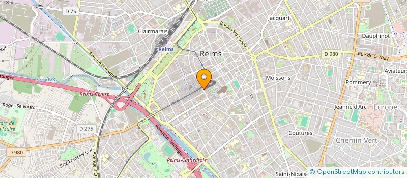 localisation de l'entreprise VIOLON D'ICI VIOLON D'AILLEURS  REIMS