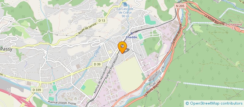 localisation de l'entreprise VIOLON EN MONTAGNE à PASSY