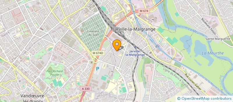 localisation de l'entreprise VIOMANDE  JARVILLE-LA-MALGRANGE