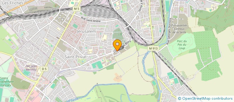 localisation de l'entreprise VION KARENA 57  MONTIGNY-LES-METZ