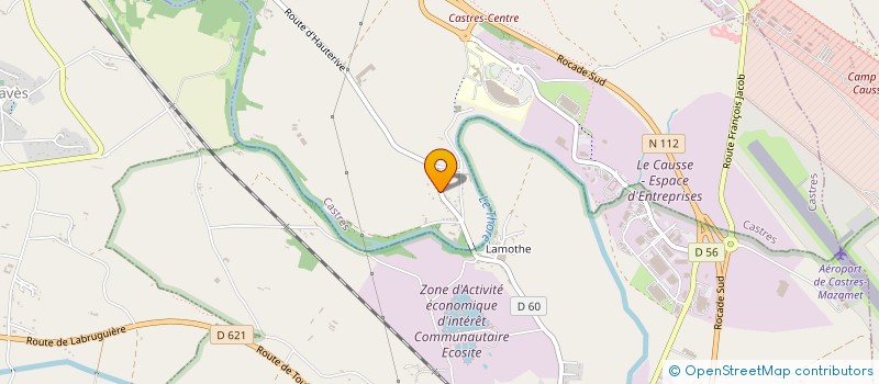 localisation de l'entreprise VIOREL CHIRILA  CASTRES