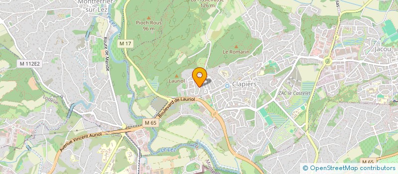 localisation de l'entreprise VIOSIMOVITAL  CLAPIERS