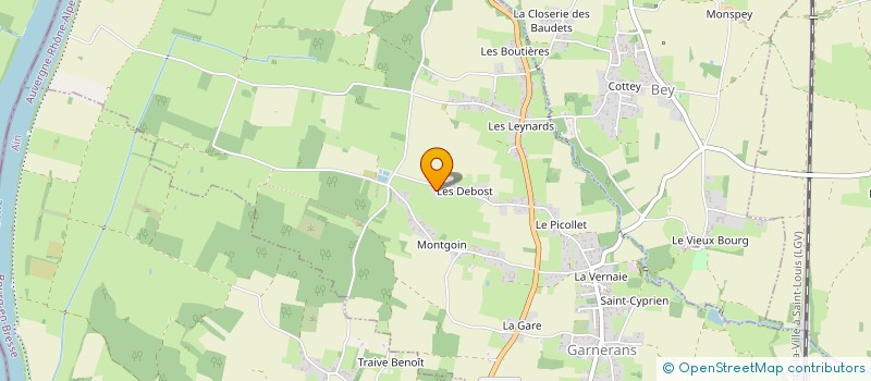 localisation de l'entreprise VIOT IMMOBILIER  GARNERANS