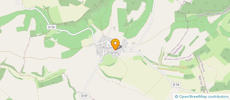 localisation de l'entreprise VIOT JEAN GUY à ROUVRES-LES-VIGNES