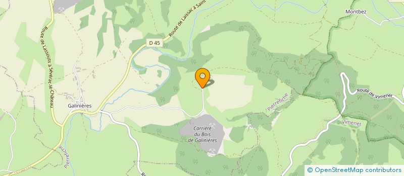 localisation de l'entreprise VIOULAC MAURICE ET MARYSE  POMAYROLS