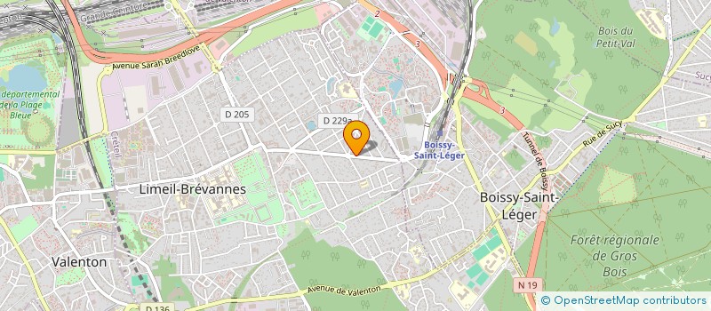 localisation de l'entreprise VIOX RENOV  LIMEIL BREVANNES