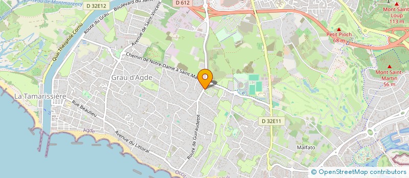 localisation de l'entreprise VIP à AGDE