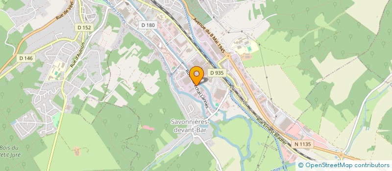localisation de l'entreprise VIP 55 à SAVONNIERES-DEVANT-BAR